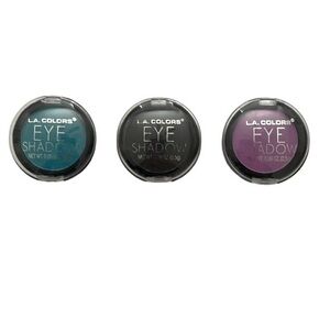 L.A. Colors Eyeshadows - 3pcs